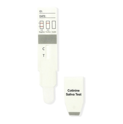 Obat Penyalahgunaan Tes Antigen Saliva Cairan Oral Cotinine Cot Dipcard Sensitif 20ng/Ml