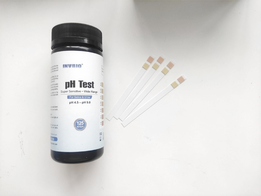 Urine Dan Saliva Test 100pcs Ph Paper Strips Untuk Menguji Body Ph
