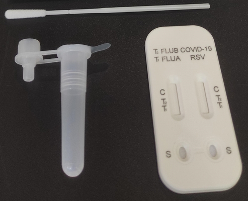 COVID 19 Flu RSV Antigen Self Test 3 In 1 Combo Home Test Tanda CE
