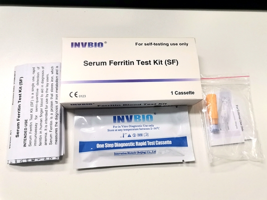 Ferritin Quantitative Rapid Self Test Akurasi Tinggi 1 Test/Box
