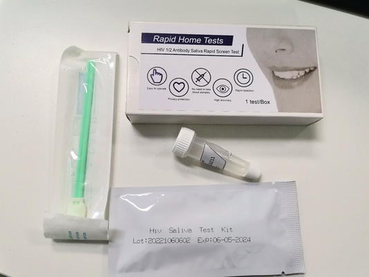 Hiv Type 1 Type 2 Saliva Rapid Test Kit Dengan FSC