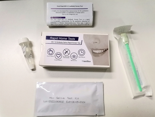 Tes Layar Cepat Hiv 1&amp;2 Akurat Tes Mudah Di Rumah Tanpa Saliva Darah Oral