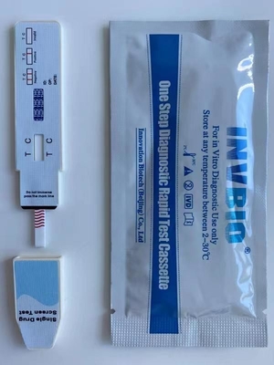 One Step Single Dip 20 Menit Kit Tes Obat Saliva Thc Penggunaan Oral Ganja