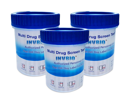 Satu Langkah Sangat Akurat Mudah Tes Obat Rumah Cup Oral Mouth Swab 12 Panel Saliva