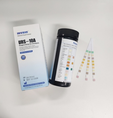 Tes Dipstick Urinalisis FSC Cepat Normal Untuk Gravitasi Spesifik Glukosa Ph Protein Leukosit