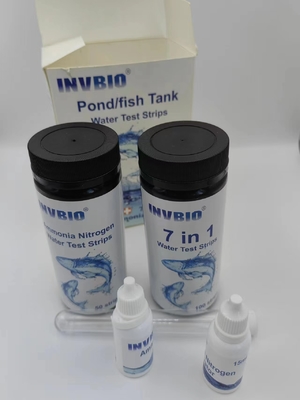 Aquarium Pond Fish Tank Water Quality Test Kit 7 In 1 Strips 100/Pack