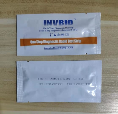 Hep C Antibodi Hcv Test Strip Diagnosis Skrining Hepatitis C 100 Tes / Kotak
