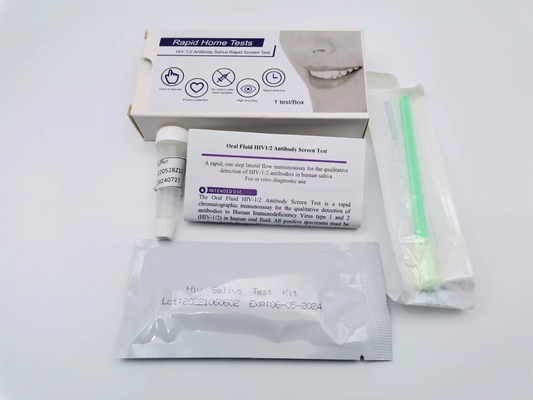 99% Oraquick Saliva Hiv Keakuratan Tes Swab Oral Invbio Dalam Penggunaan Diagnostik In Vitro