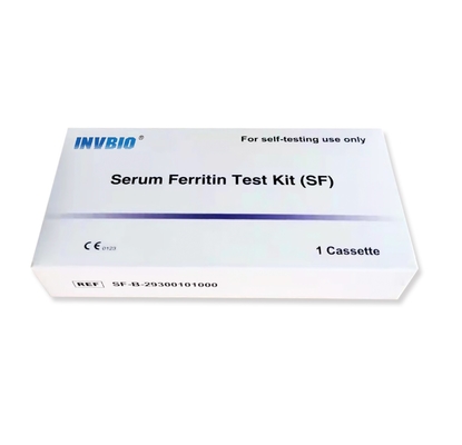 Kit Tes Ferritin 3.00mm Tepat Disetujui Dalam Serum Darah Seluruh
