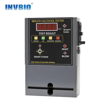 Digital Lcd Display Coin Operated Breathalyzer At319
