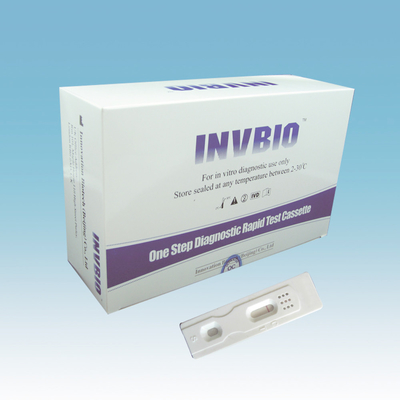Kit tes diagnostik cepat IVD medis Kartu Tes Anti-HCV