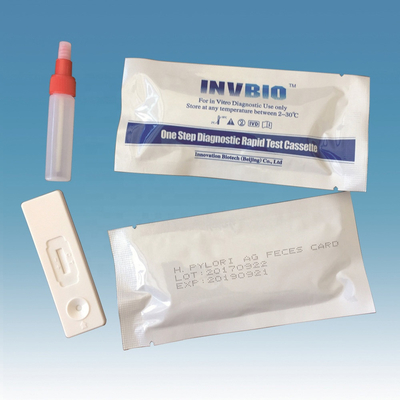 Satu Langkah akurat H. Pylori Ag Feces Rapid Test card rtk home test kit