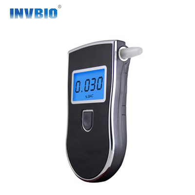 LCD Backlight Biru Akurat Portabel Breathalyzer Polisi Alkohol Tester