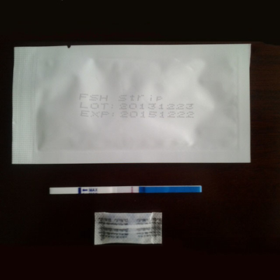 3.0mm 4.0mm Lebar Self Fertility Test Kit Tes Urine FSH Untuk Menopause