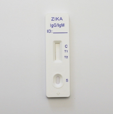 Kit Uji Antibodi IgG IgM Zika Diagnostik In Vitro Kemasan OEM