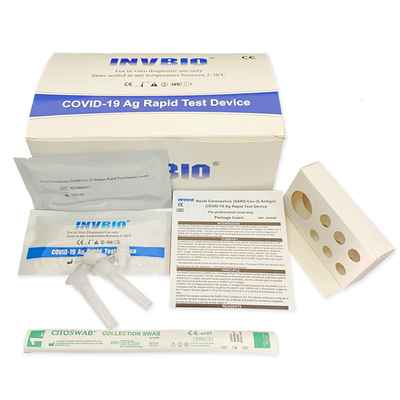 One Step Covid 19 Ag Rapid Antigen Test Home Kit Kaset Tes Cepat Antigen Saliva