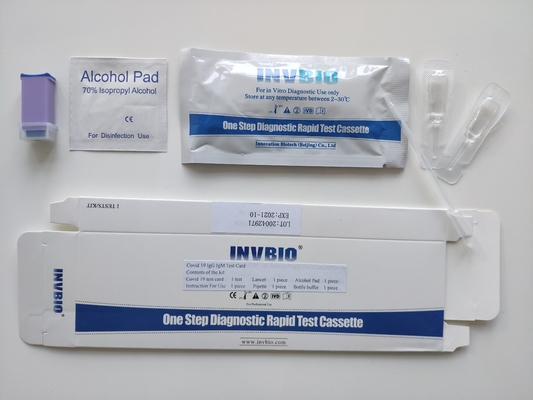 Kit Tes Cepat Antibodi CE Perangkat Covid-19 Sars Igm / Igm Ab