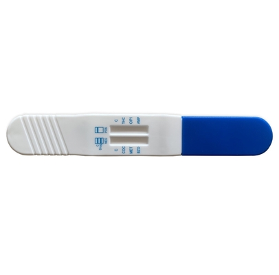 6 Panel Drug Oral Test Multi Drug Abuse Saliva Test Kit 98% Akurasi