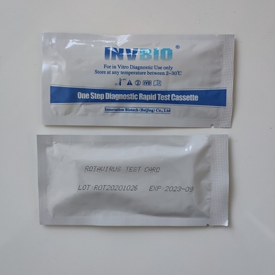 Rotavirus Ag Feses / Tinja Penyakit Menular Rapid Test Kit Iso 13485
