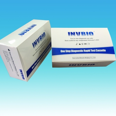Kartu Uji Antigen 99% Super Market Cepat Spesifisitas Tinggi Typhoid Ag Feces
