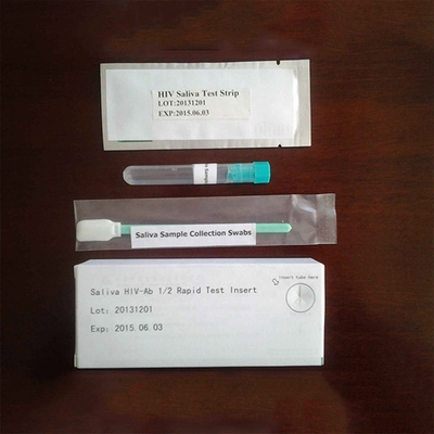 Antibodi Hiv Detection Kit Tes Cepat Penyakit Menular Sampel Air liur Plasma Darah Utuh 25 Tes
