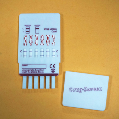 Kit Tes Diagnostik Cepat Akurat Instan Multi Penyaringan Obat Urin 6 Panel