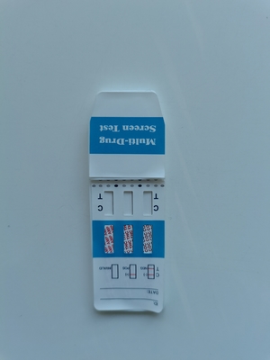 Tes Multi Obat Satu Langkah Akurat Urine Dip Scan Card 6 Panel