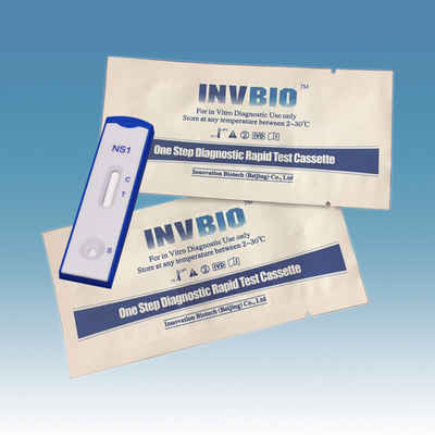 Kit Tes Cepat Penyakit Menular IVD Satu Langkah Antigen Virus Dengue Medis NS1