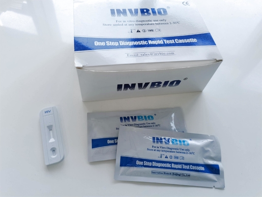 Anti Hiv 1/2 Kit Tes Cepat Penyakit Menular Ivd Immunoassay Deteksi Hiv Seluruh Darah