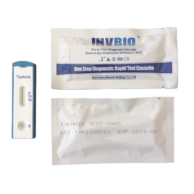Kit Tes Cepat Penyakit Menular Tifoid Kaset Antibodi Igg Igm