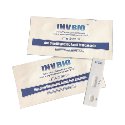 Urine / Serum Hcg Strip Tes Kehamilan Dini Di Rumah Oem Packing