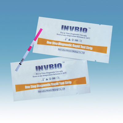Urine / Serum Hcg Strip Tes Kehamilan Dini Di Rumah Oem Packing