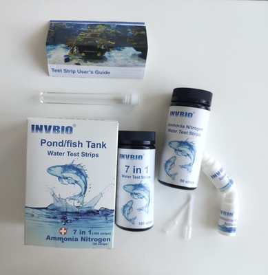 FSC Invbio Aquarium Water Test Strip Ammonia Nitrat Fish Tank Lead Test