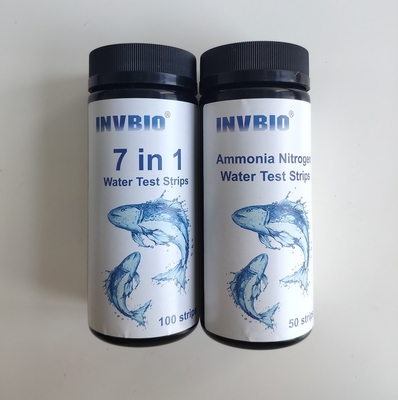 Amonia Nitrogen FSC Akuarium Test Strip Kolam Tangki Ikan Air Asin 50 Pcs