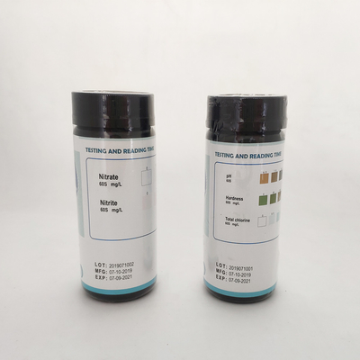 Nitrogen Aquarium Fish Tank Test Strips 7 In 1 Air Tawar Air Asin 9 Parameter