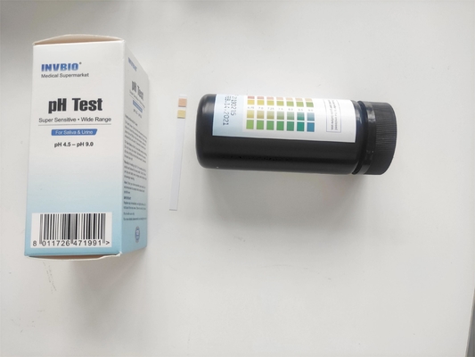 Strip Tes Urinalisis Keton Plastik Akurasi Tinggi