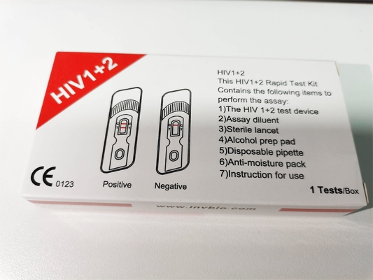 Pengobatan Penyakit Menular Hiv Rapid Test Kits 50pcs