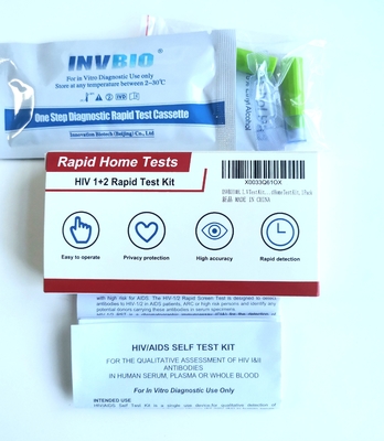 One Step Whole Blood Hiv Rapid Test Kit 20 Potongan Ce Disetujui