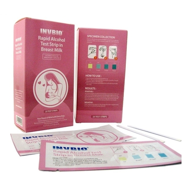 25 Pcs Rapid Test Kaset Milkscreen Test Strip Hasil Yang Akurat Dalam 2 Menit