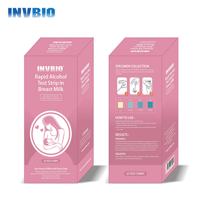 25 Pcs Rapid Test Kaset Milkscreen Test Strip Hasil Yang Akurat Dalam 2 Menit