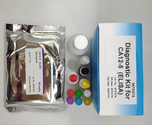 In Vitro Elisa Test Kit Penentuan Kuantitatif Antigen Kanker Manusia 125 CA 12-5