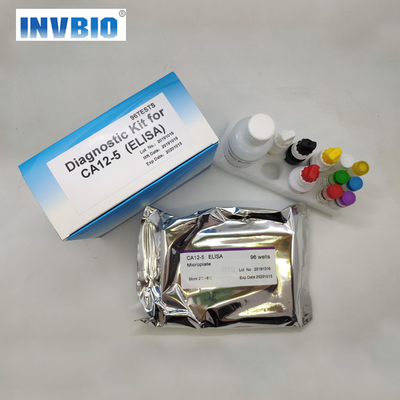 In Vitro Elisa Test Kit Penentuan Kuantitatif Antigen Kanker Manusia 125 CA 12-5