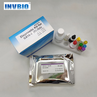 Penanda Tumor CEA Cancer Elisa Assay Kit CA15-3 Antigen