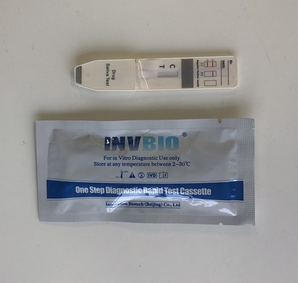 Cotinine COT Saliva Rapid Test Tes Skrining Cairan Oral dengan Akurasi 99%.