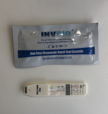 Marijuana / Cannabis Thc Rapid Test Device dengan 25 Ng/Ml Ce Disetujui