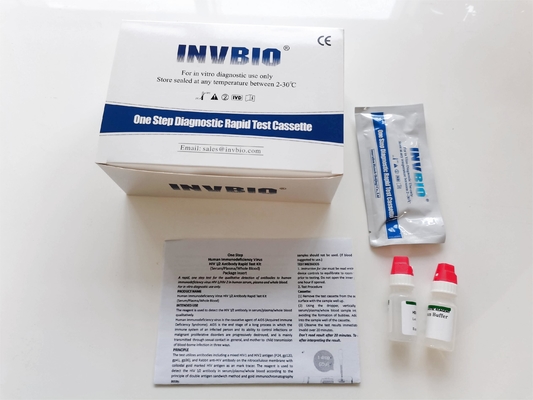 Ce Menyetujui Antibodi Hiv 1 2 Rapid Test Kit Semua Alat Kesehatan