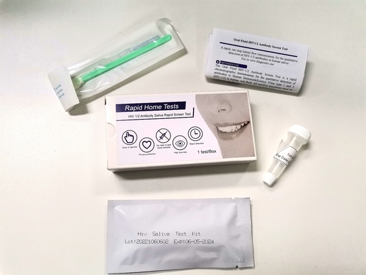 Rapid Vertical Flow Aids One Step Hiv 1 2 Test Kit Di Rumah