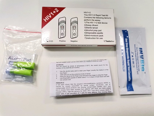 Oem Hiv Rapid Test Kits Diagnostik Seluruh Darah Penggunaan Rumah Tes Sendiri