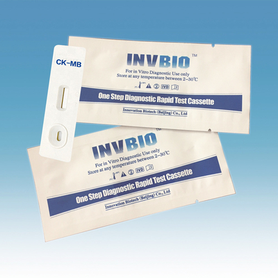 Kit Tes Cepat Troponin Jantung Manusia Kartu Tes Ck-Mb Creatine Kinase-Mb
