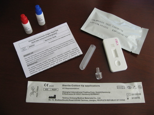Penipuan Akurat Std Rapid Test Kit Chlamydia Trachomatics One Step Diagnostic
